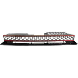 Grille De Calandre Sans Logo Pour : Gti Optic Volkswagen Golf 6 De 2008 À 2012 - Pièces auto Maroc