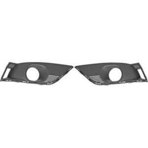 Grille De Pare Chocs Avant Droit Avant Gauche Pour Antibrouillard Renault Megane Iv 2016 Jusqu'à la phase suivante - Pièces auto Maroc