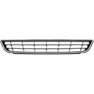 Grille De Pare Chocs Centre Chrome/Noir Pas Pour Facelift: Volkswagen Jetta Iv 2011 à 2014 - Pièces auto Maroc