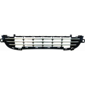 Grille De Pare Chocs Centre Chrome/Noir Peugeot 207 2009 à 2012 - Pièces auto Maroc