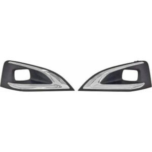 Grille De Pare Chocs Droit Gauche Pour Antibrouillard Peugeot 3008 2017 Jusqu'à la phase suivante - Pièces auto Maroc