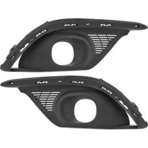 Grille De Pare Chocs Gauche Droit Pour Antibrouillard Renault Scenic 2016 Jusqu'à la phase suivante - Pièces auto Maroc