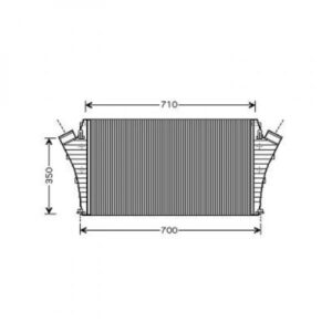 Intercooler Échangeur Boite Manuelle De 2002 Jusqu'à la phase suivante - Pièces auto Maroc
