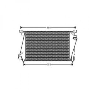 Intercooler Échangeur Largeur [Mm]: 375 De 1996 À 2001 - Pièces auto Maroc