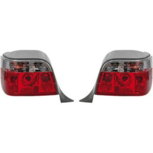 Kit De Feux Arrières Blanc/Rouge Bmw Série 3 (E36) De 1990 À 1999 - Pièces auto Maroc