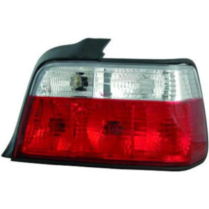 Kit De Feux Arrières Blanc/Rouge Brillant Bmw Série 3 (E36) De 1990 À 1997 - Pièces auto Maroc