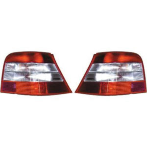 Kit De Feux Arrières Blanc Rouge Volkswagen Golf 4 De 1997 À 2003 - Pièces auto Maroc