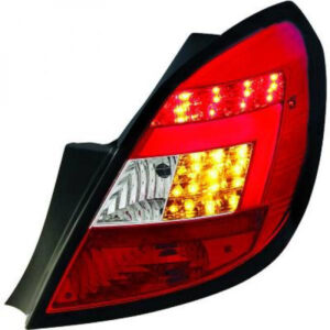 Kit De Feux Arrières Chrome Rouge Opel Corsa D De 2006 À 2014 - Pièces auto Maroc