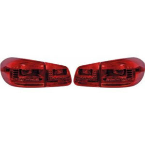 Kit De Feux Arrières Gris Fumée Led À Partir De 2011 Volkswagen Tiguan 2011 à 2016 - Pièces auto Maroc