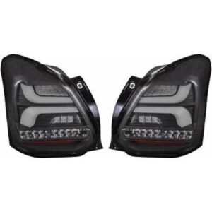 Kit De Feux Arrières Gris Fumée Noir Avec Feu De Position (Led) Suzuki Swift 2017 Jusqu'à la phase suivante - Pièces auto Maroc