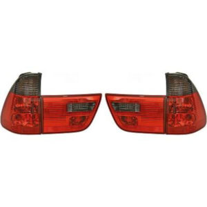 Kit De Feux Arrières Gris Fumée Rouge Limpide Bmw X5 (E53) 1999 à 2003 - Pièces auto Maroc
