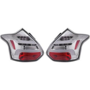 Kit De Feux Arrières Led Chrome Limpide Ford Focus Iv Lim./Kombi (Cb8) 2011 à 2014 - Pièces auto Maroc