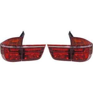 Kit De Feux Arrières Led Limpide Rouge Bmw X5 (E70) 2007 à 2010 - Pièces auto Maroc