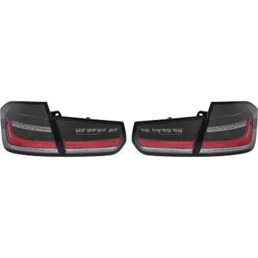 Kit De Feux Arrières Led Noir Gris Fumée Bmw 3-Reihe Lim/Tour.(F1931) 2015 à 2019 - Pièces auto Maroc