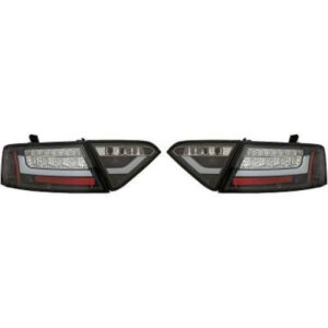 Kit De Feux Arrières Led Noir Limpide Audi A5 2007 à 2012 - Pièces auto Maroc