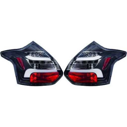 Kit De Feux Arrières Led Noir Limpide Ford Focus Iv Lim./Kombi (Cb8) 2011 à 2014 - Pièces auto Maroc