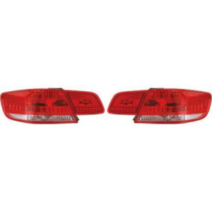Kit De Feux Arrières Led Rouge Limpide Bmw 3-Reihe E1993 Coupe/Cabrio 2006 à 2010 - Pièces auto Maroc