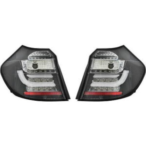 Kit De Feux Arrières Led Teinté Noir Bmw 1-Reihe (E1982/87/E88) 2004 à 2011 - Pièces auto Maroc