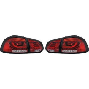 Kit De Feux Arrières Led Tube Lights Blanc/Rouge Volkswagen Golf Vi Limousine 2008 à 2012 - Pièces auto Maroc