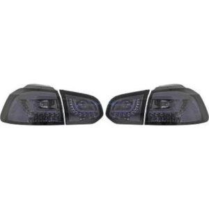 Kit De Feux Arrières Led Tube Lights Gris Fumée Volkswagen Golf Vi Limousine 2008 à 2012 - Pièces auto Maroc