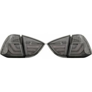 Kit De Feux Arrières Led Version Lightbar Design Gris Fumée Bmw 3-Reihe (E1991/92)Lim./Touring 2008 à 2012 - Pièces auto Maroc