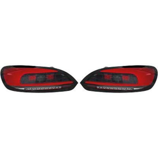 Kit De Feux Arrières Limpide Rouge Gris Fumée Volkswagen Scirocco 2008 à 2014 - Pièces auto Maroc
