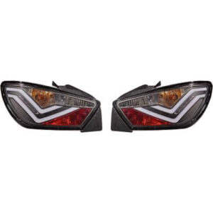 Kit De Feux Arrières Noir Seat IbizÀ 2005 De 2008 À 2012 - Pièces auto Maroc