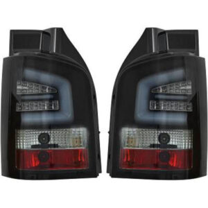 Kit De Feux Arrières Noir Volkswagen Transporteur 5 De 2003 À 2009 - Pièces auto Maroc