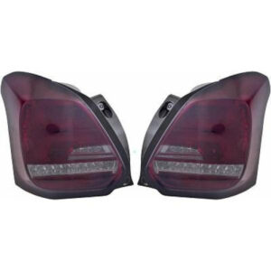 Kit De Feux Arrières Rouge Gris Fumée Limpide Suzuki Swift 2017 Jusqu'à la phase suivante - Pièces auto Maroc