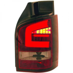 Kit De Feux Arrières Teinté Rouge Volkswagen Transporteur 5 De 2003 À 2009 - Pièces auto Maroc