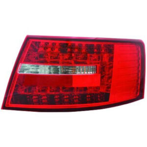 Kit De Feux Arrières Version Led Blanc/Rouge Audi A6 De 2004 À 2008 - Pièces auto Maroc