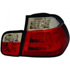 Kit De Feux Arrières Version Led Blanc/Rouge Bmw Série 3 (E46) De 2001 À 2005 - Pièces auto Maroc