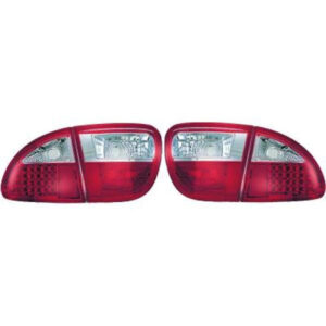 Kit De Feux Arrières Version Led Blanc/Rouge Seat Leon 1 De 1999 À 2005 - Pièces auto Maroc
