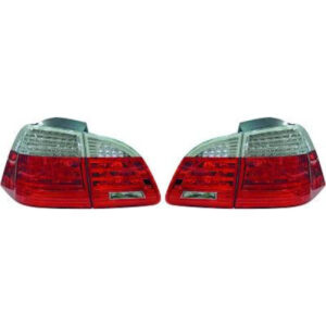 Kit De Feux Arrières Version Led Chrome Bmw Série 5 (E60, E61) De 2003 À 2007 - Pièces auto Maroc
