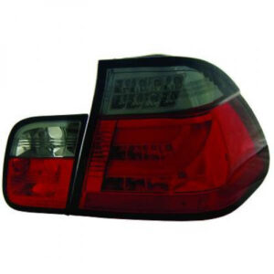 Kit De Feux Arrières Version Led Gris Fumée Bmw Série 3 (E46) De 1998 À 2001 - Pièces auto Maroc