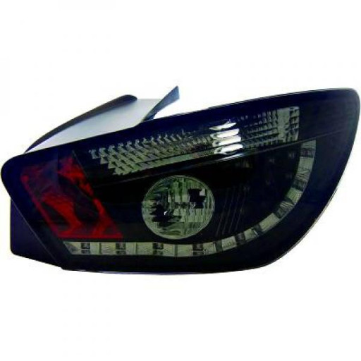 Kit De Feux Arrières Version Led Gris Fumée Seat IbizÀ 2005 De 2008 À 2012 - Pièces auto Maroc