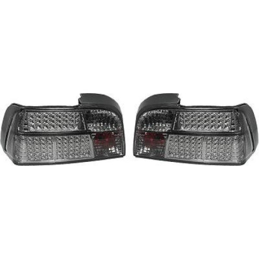 Kit De Feux Arrières Version Led Noir Bmw Série 3 (E36) De 1990 À 1999 - Pièces auto Maroc