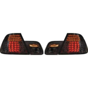 Kit De Feux Arrières Version Led Noir Bmw Série 3 (E46) De 1998 À 2001 - Pièces auto Maroc
