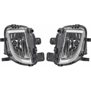 Kit De Projecteurs Antibrouillard Jeu H8 Droit / Gauche Volkswagen Golf Vi Limousine 2008 à 2012 - Pièces auto Maroc