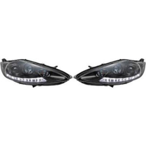 Kit De Projecteurs Principaux H1/H7 Tube Lights Avec Commande Pour Correcteur De Site Projecteur Ford FiestÀ 202008 à 2017 - Pièces auto Maroc