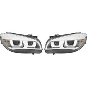 Kit De Projecteurs Principaux H7/H7 Limpide Chrome Bmw X1 (E84) 2009 à 2012 - Pièces auto Maroc