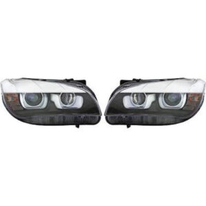 Kit De Projecteurs Principaux H7/H7 Limpide Noir Bmw X1 (E84) 2009 à 2012 - Pièces auto Maroc