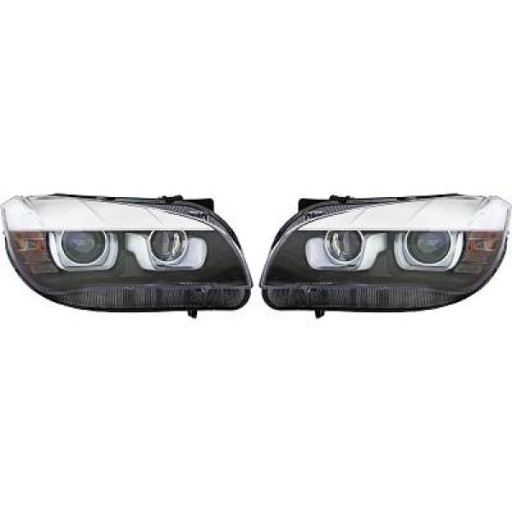 Kit De Projecteurs Principaux H7/H7 Limpide Noir Bmw X1 (E84) 2009 à 2012 - Pièces auto Maroc