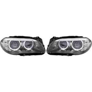 Kit De Projecteurs Principaux Pour Circulation À Droit D1S Angel Eyes Bmw 5-Reihe (F2011 Lci) 2013 à 2017 - Pièces auto Maroc