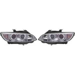 Kit De Projecteurs Principaux Pour Circulation À Droit D1S/H3 Chrome Bmw 3-Reihe E1993 Coupe/Cabrio 2006 à 2010 - Pièces auto Maroc