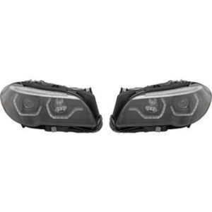 Kit De Projecteurs Principaux Pour Circulation À Droit D1S Noir Bmw 5-Reihe (F2011) 2010 à 2013 - Pièces auto Maroc