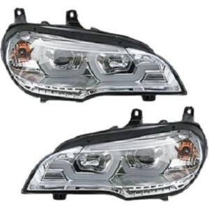 Kit De Projecteurs Principaux Pour Circulation À Droit Lampe À Décharge Jaune Bmw X5 (E70) 2007 à 2010 - Pièces auto Maroc