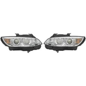Kit De Projecteurs Principaux Pour Circulation À Gauche D1S/H3 Chrome Bmw 3-Reihe E1993 Coupe/Cabrio 2006 à 2010 - Pièces auto Maroc