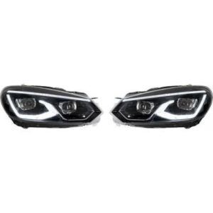 Kit De Projecteurs Principaux Volkswagen Golf 6 Gti-Gtd De 2008 À 2013 - Pièces auto Maroc