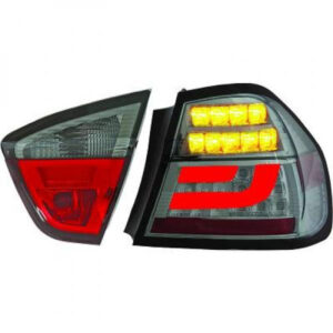 Kit Des 4 Feux Arrières Gris Fumée Bmw Série 3 (E90, E91) De 2005 À 2008 - Pièces auto Maroc